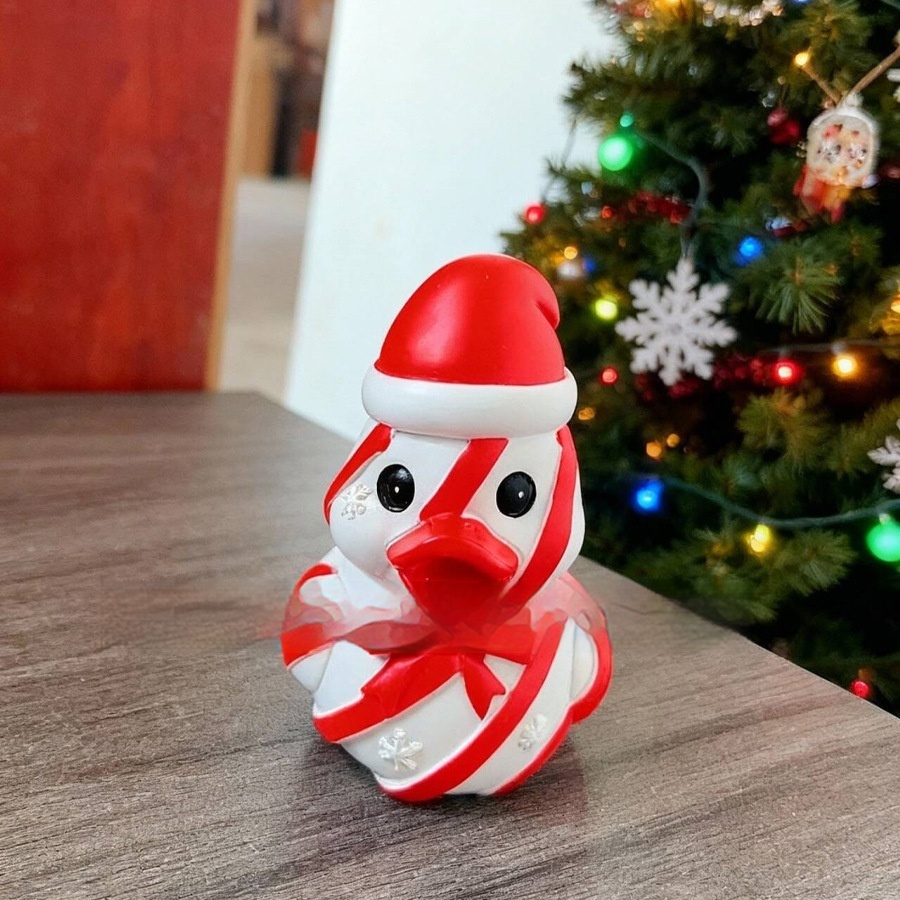 Christmas Duck Tabletop Decoration