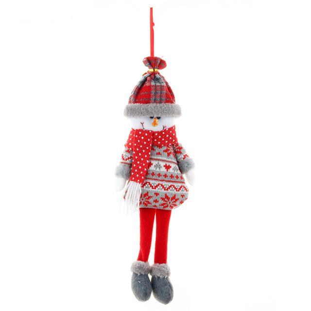 Dangly-Legs Santa Gnome Plush Ornament โ photo 2