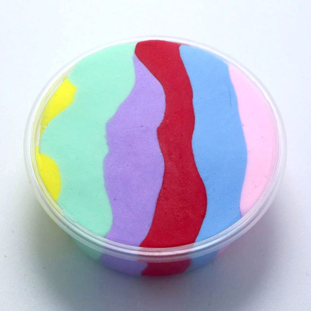 Sky-Blue Fluffy Cloud Butter Slime โ photo 3