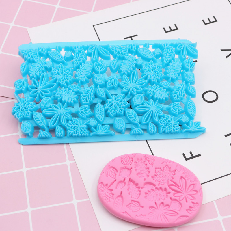Autumn Leaves Silicone Fondant Mold