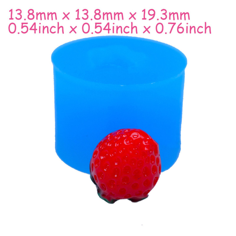 Mandarin Orange Segment Silicone Mold, 27mm — photo 2