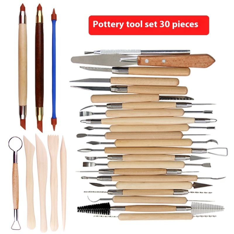 Pottery & Clay Sculpting Tool Set, 56 Pieces โ photo 2