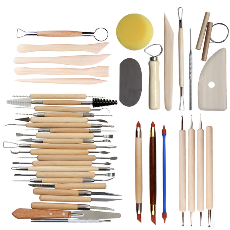 Pottery & Clay Sculpting Tool Set, 56 Pieces โ photo 3