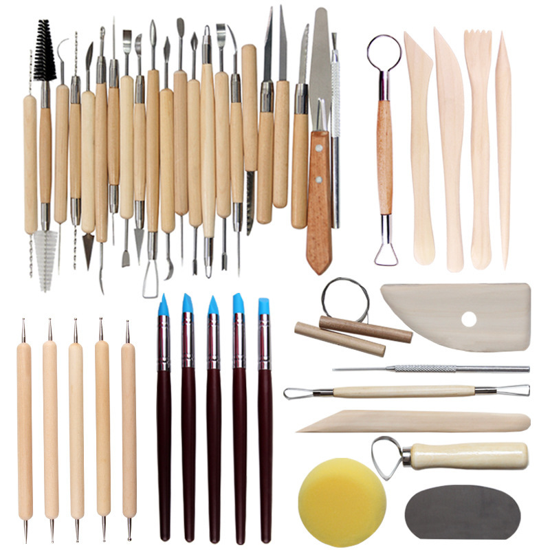 Pottery & Clay Sculpting Tool Set, 56 Pieces โ photo 4