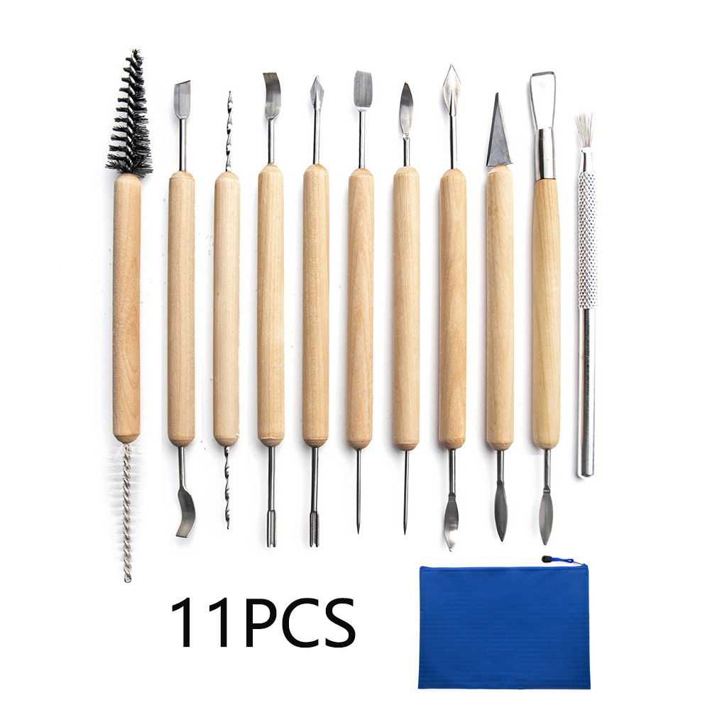 11-Piece Clay Modeling Tool Set โ photo 4