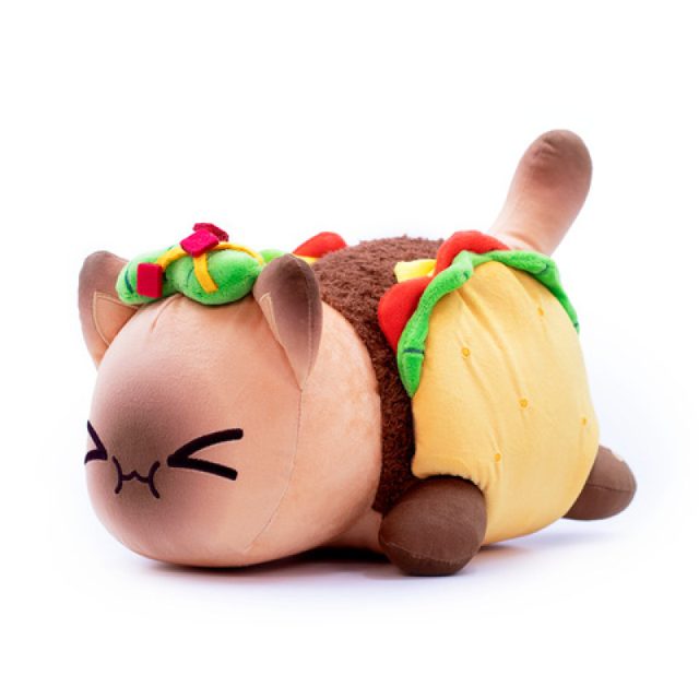 Taco Loaf Cat Plush 25cm