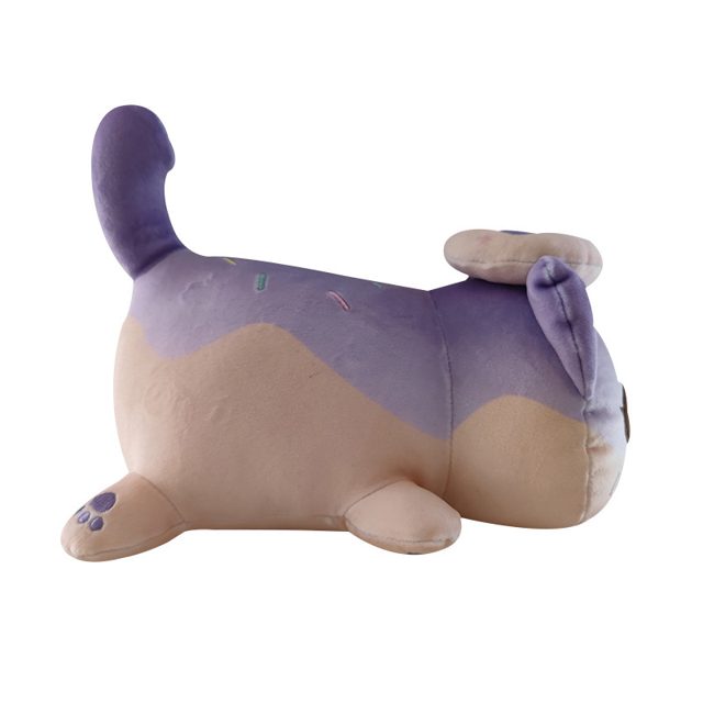 Taro Sprinkle Donut Loaf Cat Plush 25cm