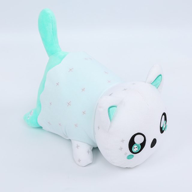 Glow-in-the-Dark Starry Loaf Cat Plush 25cm