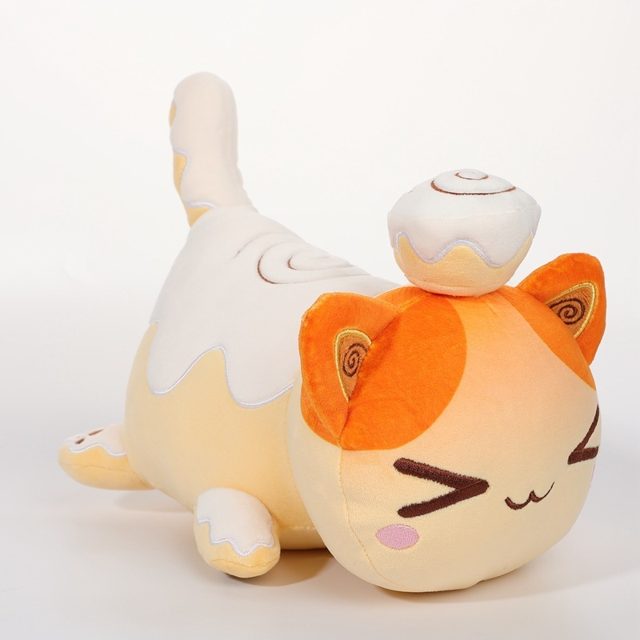 Cinnamon Roll Loaf Cat Plush 25cm