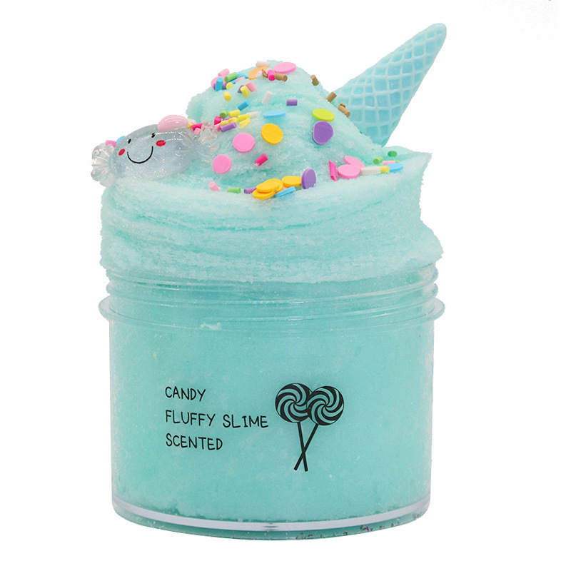 Chocolate Ice Cream Cloud Slime with Sprinkles โ photo 4