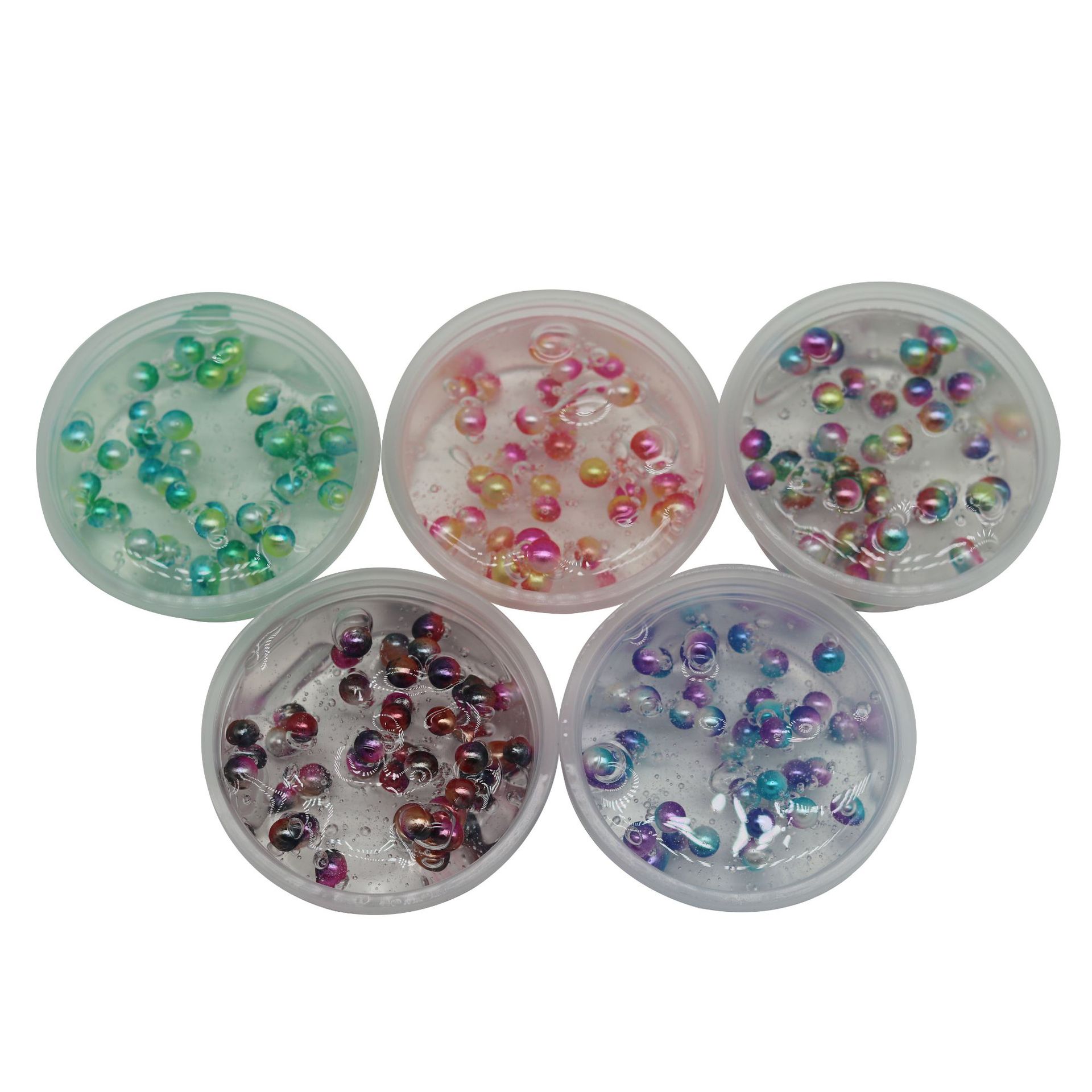 Colorful Mermaid Pearl DIY Crystal Slime Beads โ photo 3