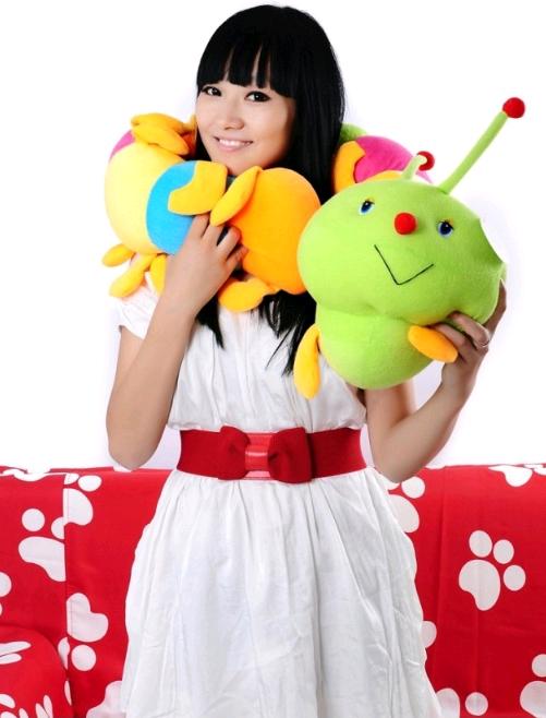 Rainbow Caterpillar Plush Pillow โ photo 3