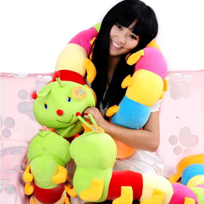 Rainbow Caterpillar Plush Pillow โ photo 4