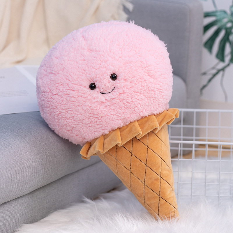 Ice Cream Cone Plush Pillow โ photo 2
