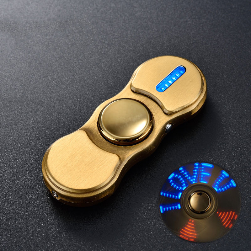 Rechargeable Spinner Lighter Fidget โ photo 2