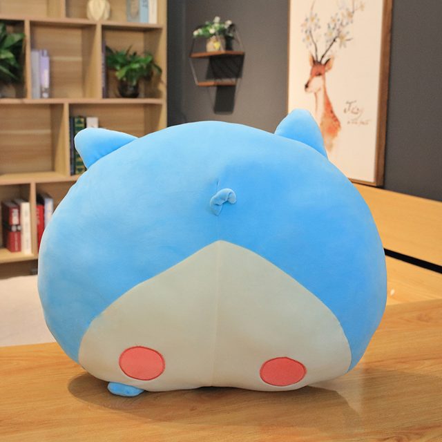 Blue Cat-Butt Loaf Pillow Plush โ photo 2