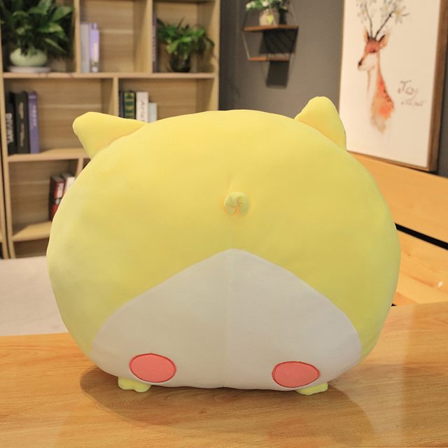 Yellow Cat-Butt Loaf Pillow Plush โ photo 2