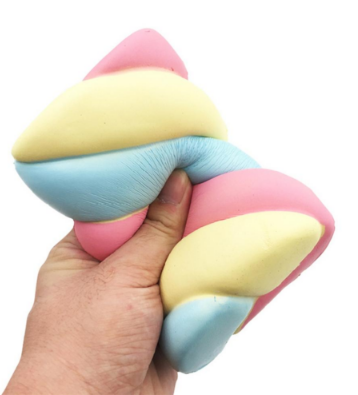Twisty Rainbow Marshmallow Squishy โ photo 2