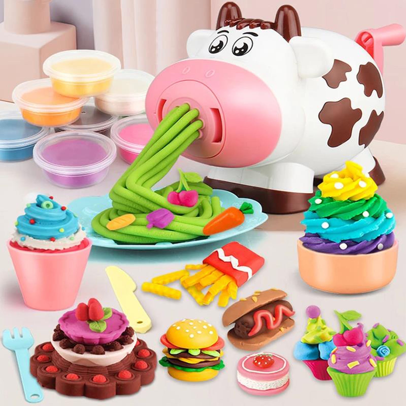 Clay Noodle Maker Press Playset
