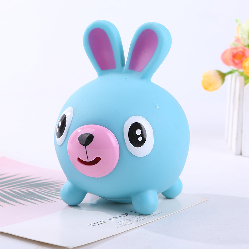 Tongue-Out Black Bear Squeeze Toy โ photo 4