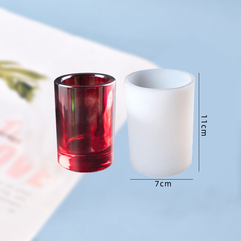 Hexagon Pen Holder Silicone Resin Mold โ photo 3