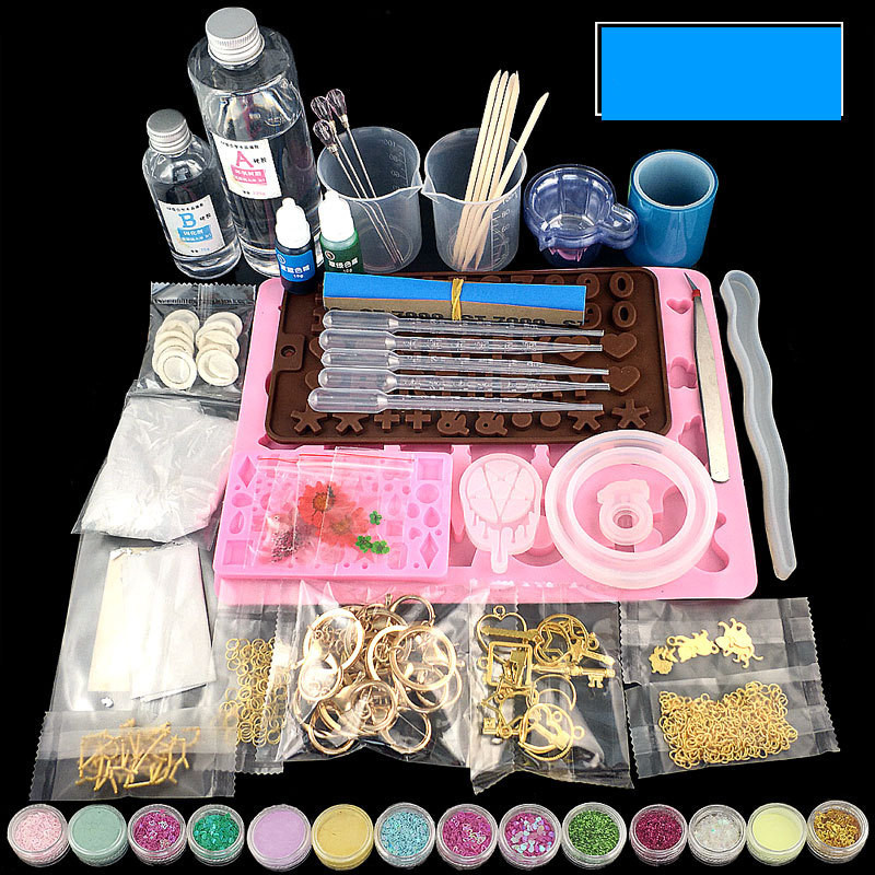 Crystal Resin Starter Kit with Molds, Colors & Tools โ photo 5