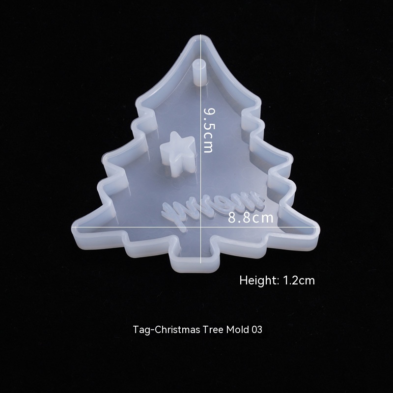 Christmas Bell & Deer Hanging Silicone Resin Mold โ photo 3