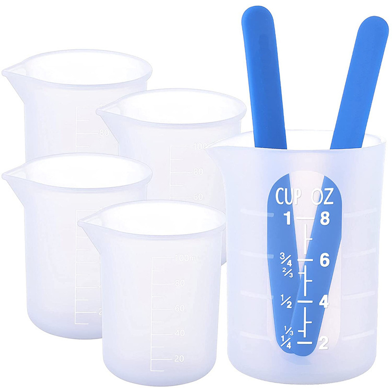 Resin Mixing Kit: Silicone Cups, Sticks & Pipettes — photo 4