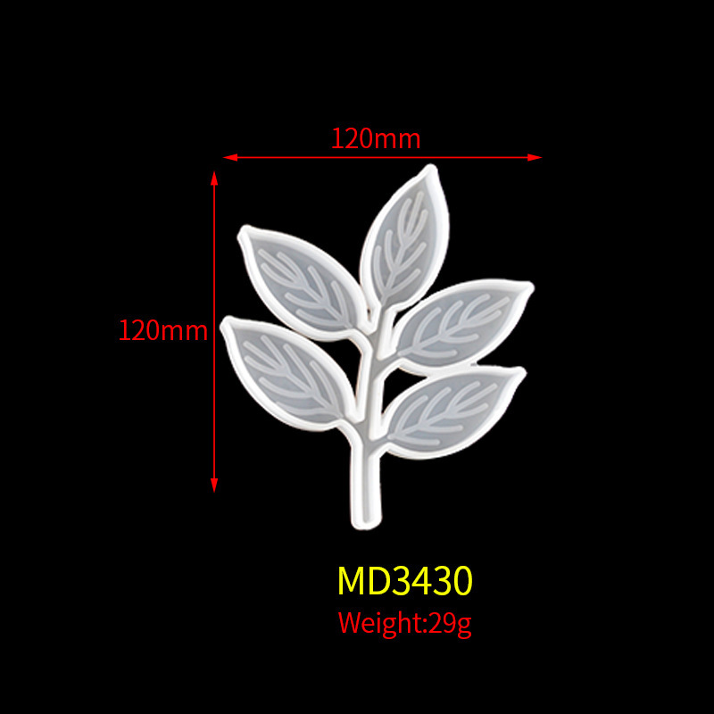 Maple Leaf Silicone Resin Mold — photo 3