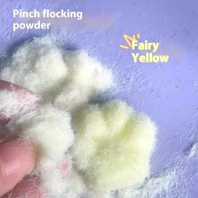 Fairy Blue Flocking Fuzz Fiber For Crafts โ photo 3