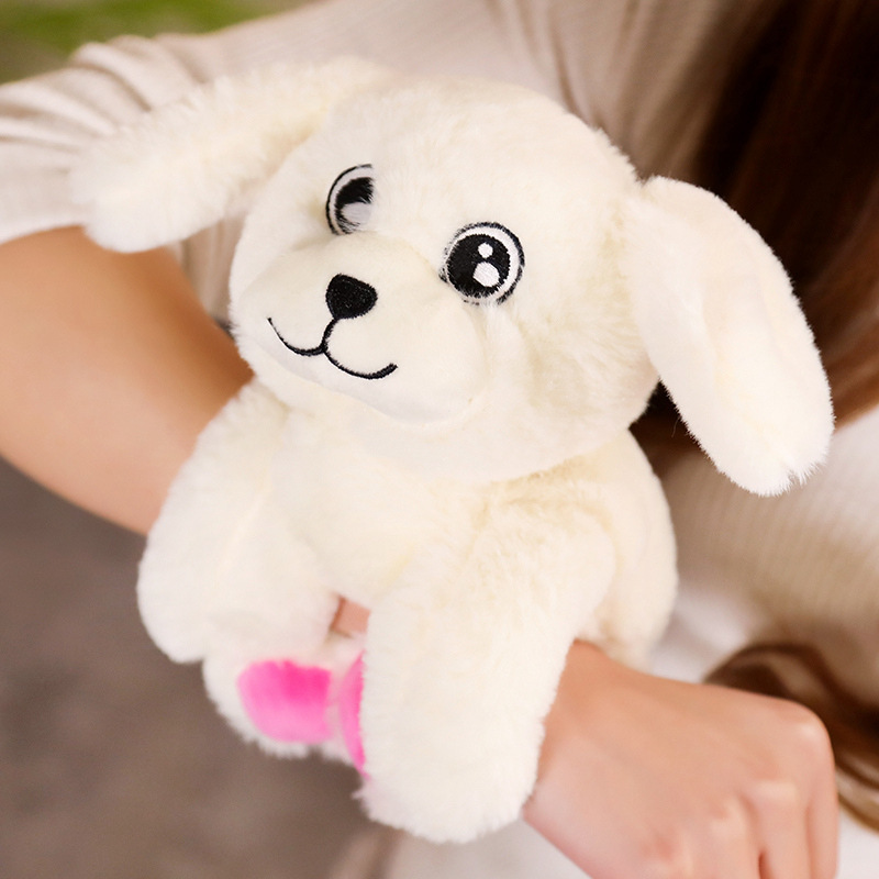 Plush Puppy Slap Bracelet