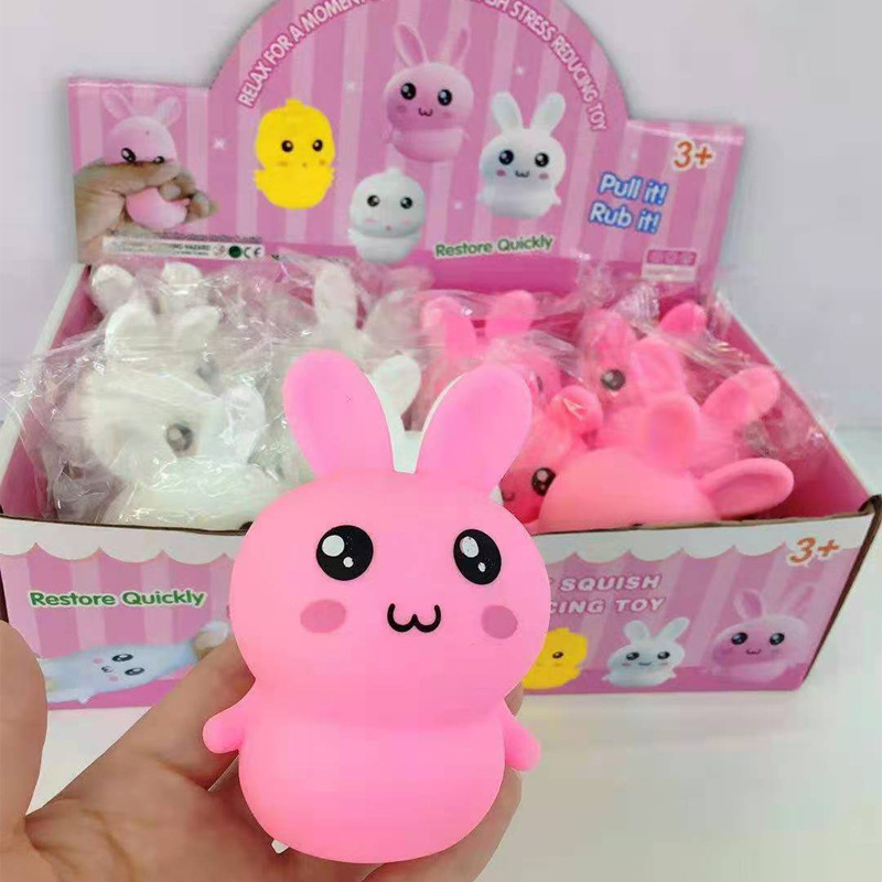 Stretchy Squish Bunny Squeeze Toy