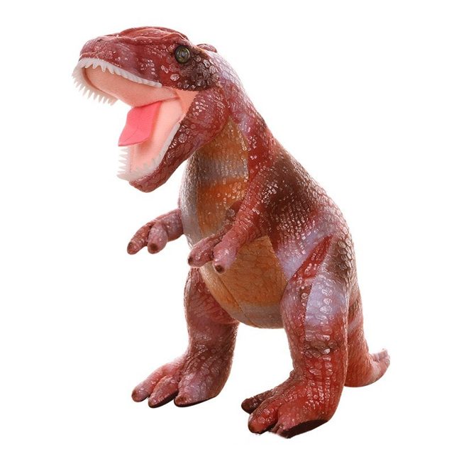 Realistic Red T-Rex Dinosaur Plush