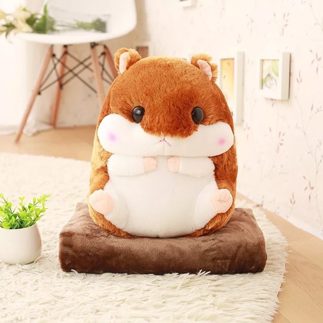 Cuddly Hamster Plush With Blanket โ photo 5