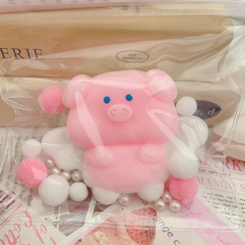 Pink Piggy Slow-Rise Squishy