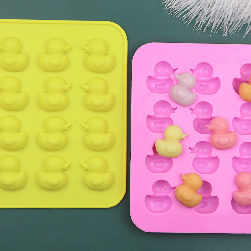 Cute Duck Silicone Mold