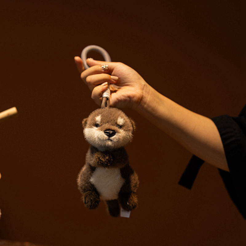 Lifelike Little Otter Plush Pal โ photo 4