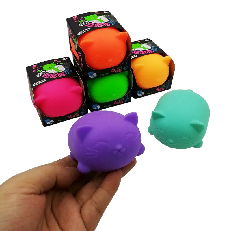 Squishy Cat Stress Squeeze Toy