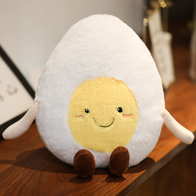 Smiley Boiled Egg Plush