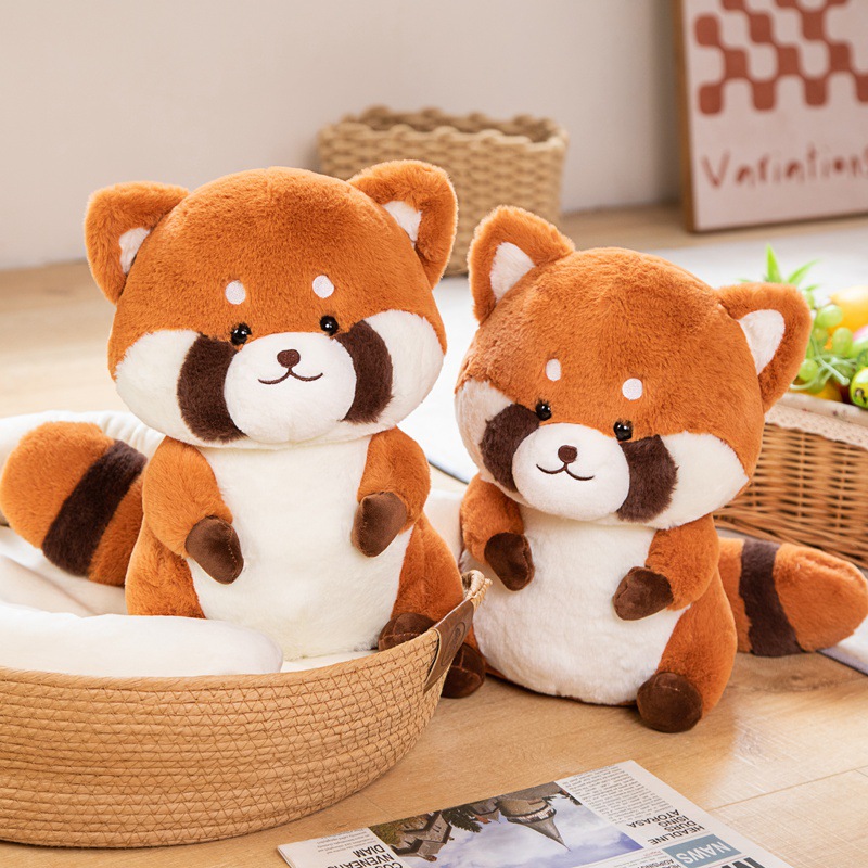 Fluffy Red Panda Plush โ photo 3