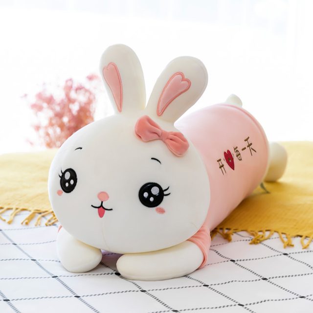 Smiley Bunny Long Body Pillow โ photo 4