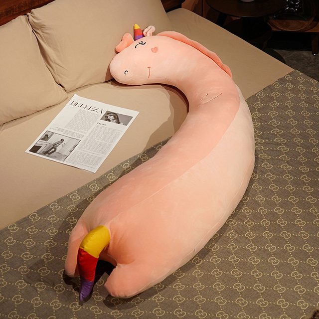Dreamy Pink Unicorn Cuddle Pillow