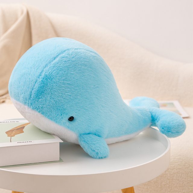Squishy Blue Whale Buddy Plush