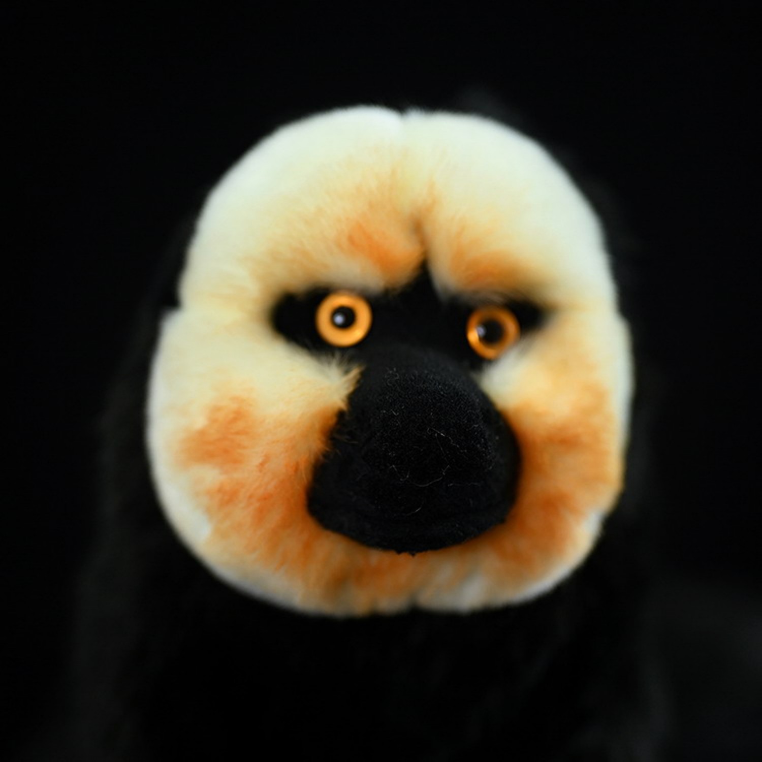 Realistic White-Faced Saki Monkey Plush