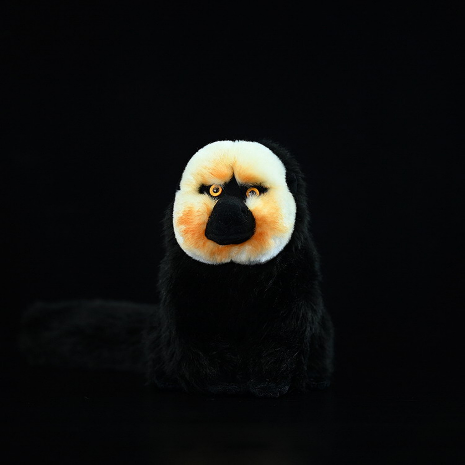 Realistic White-Faced Saki Monkey Plush โ photo 2