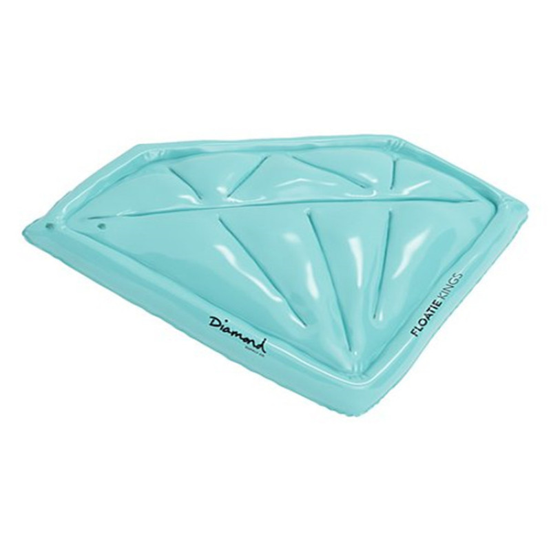 Mint Diamond-Shaped Pool Float Raft