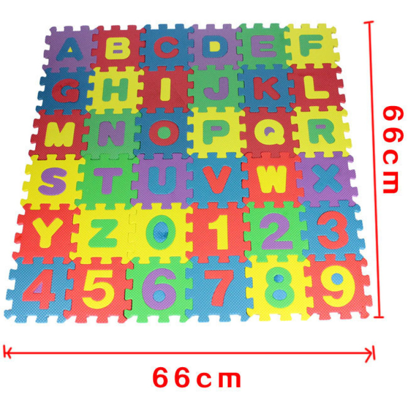 Foam Alphabet & Number Puzzle Mat