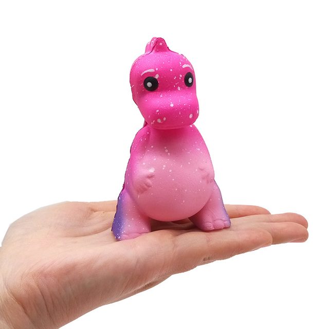 Galaxy Dinosaur Slow-Rise Squishy