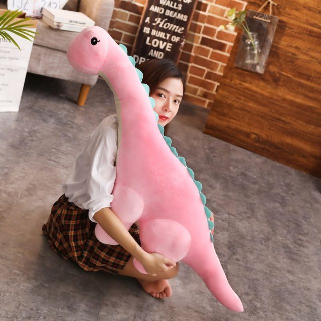 Pink Long-Neck Dino Plush โ photo 6