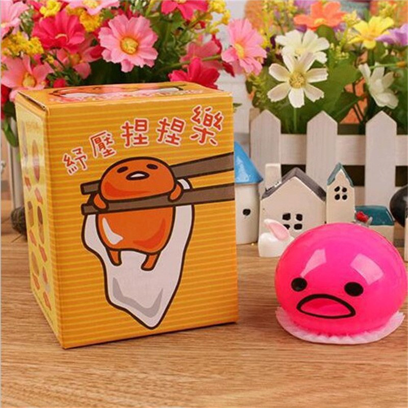 Barfing Egg Yolk Squeeze Prank Toy โ photo 3